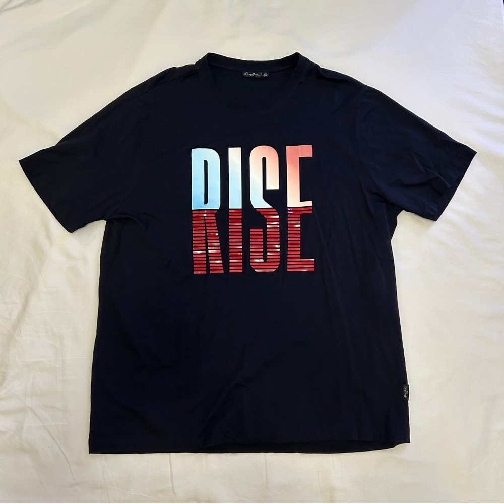 Sean John Men’s “Rise” Graphic Tee, Size 2XL